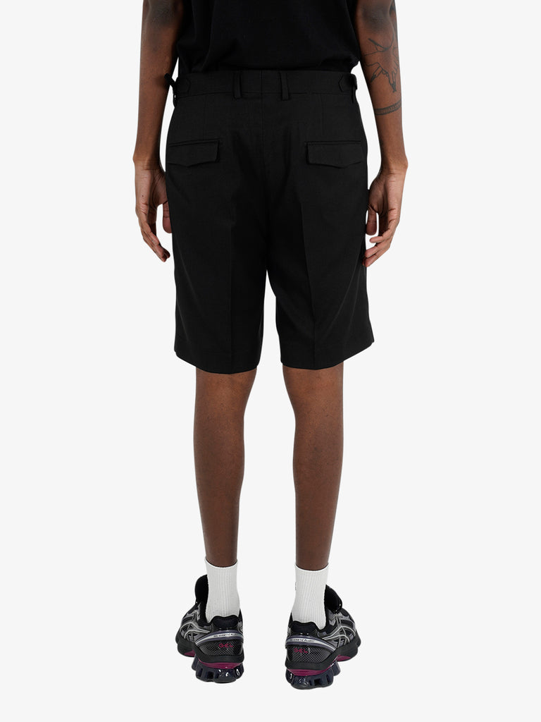 SSEINSE bermuda con passanti uomo nero poliestere