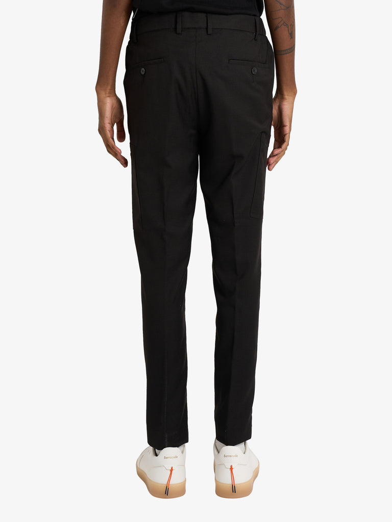 SSEINSE pantalone chino uomo nero