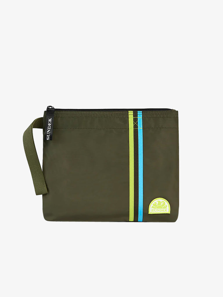 SUNDEK pochette ludvig handbag poliestere verde