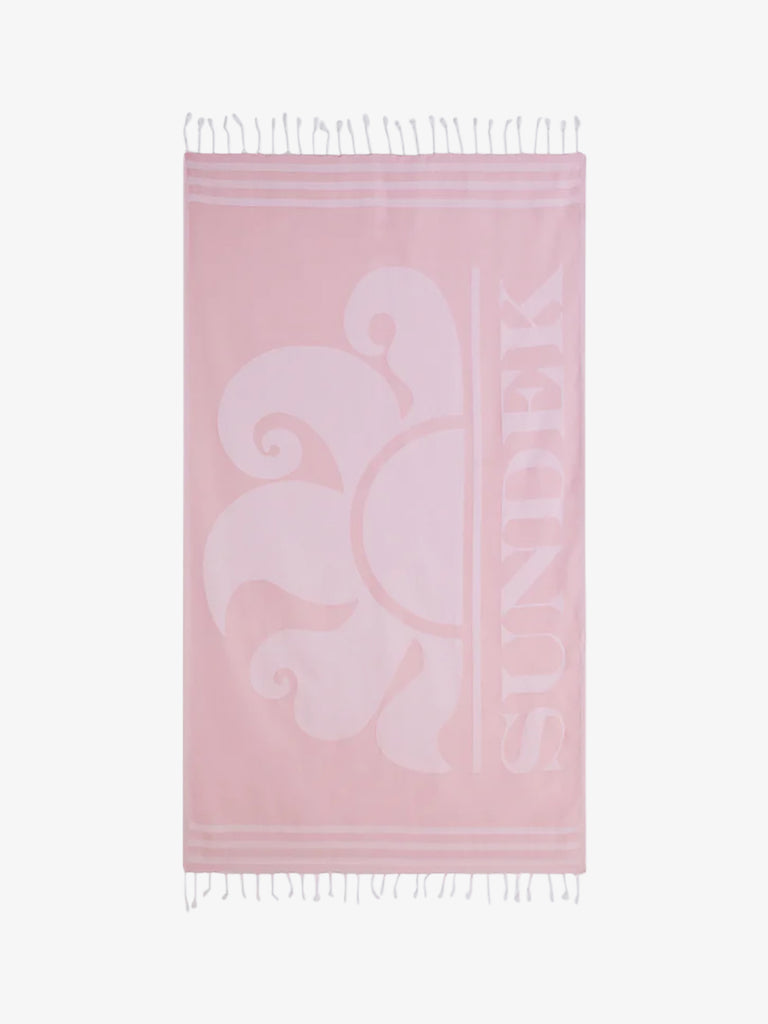 SUNDEK teli da mare key fouta unisex rosa cotone