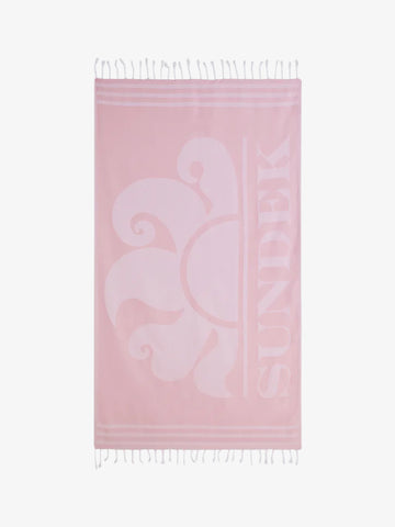 SUNDEK teli da mare key fouta unisex rosa cotone