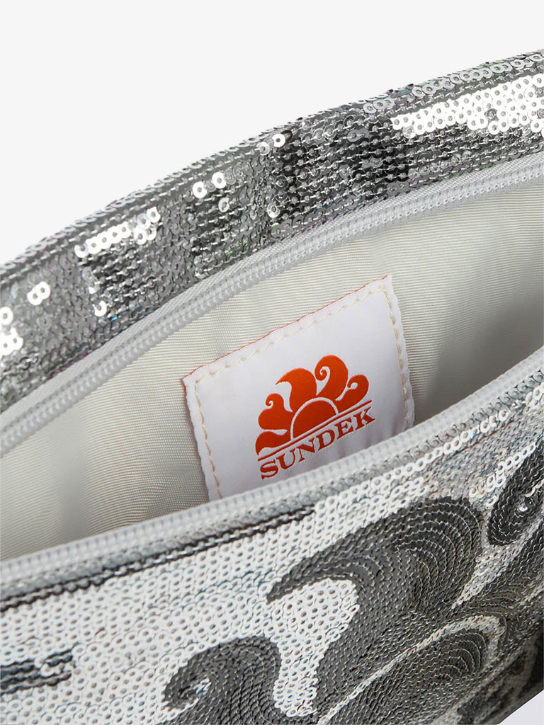 SUNDEK pochette donna cher bag poliestere grigio