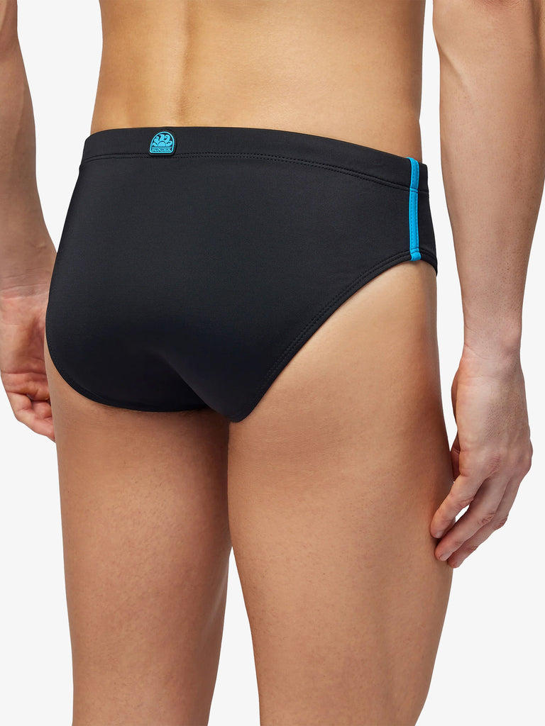 SUNDEK costumi da bagno michelangelo uomo nero poliammide