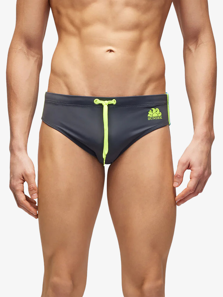SUNDEK costumi da bagno diwalter uomo grigio poliammide