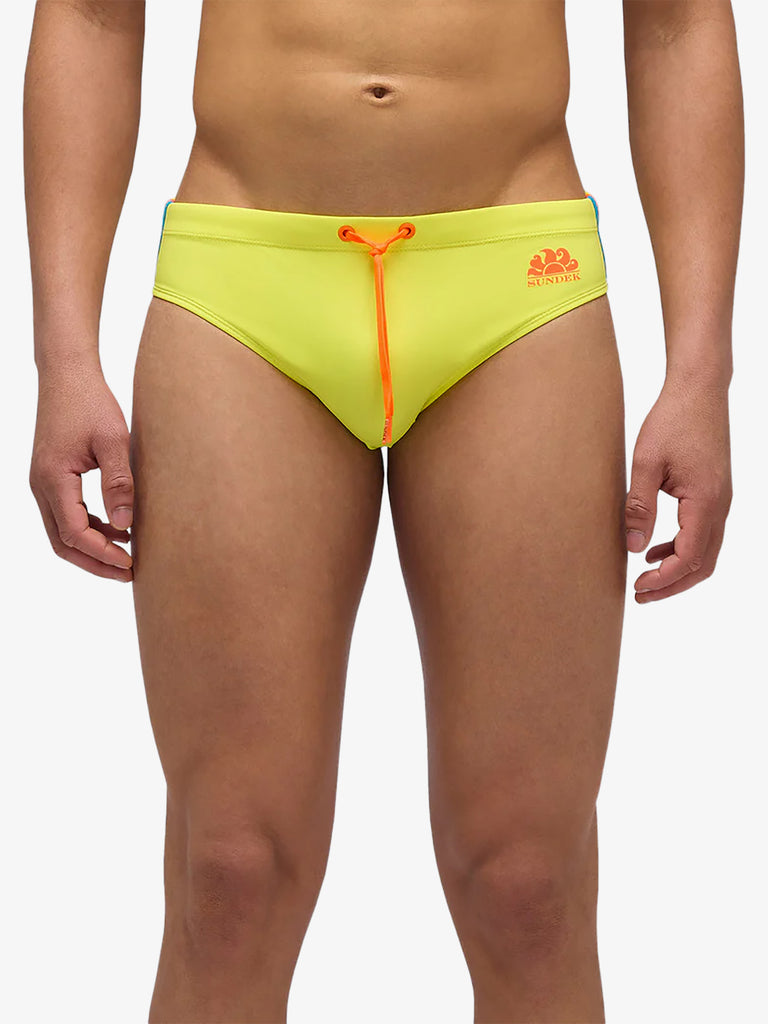 SUNDEK costumi da bagno diwalter uomo giallo poliammide