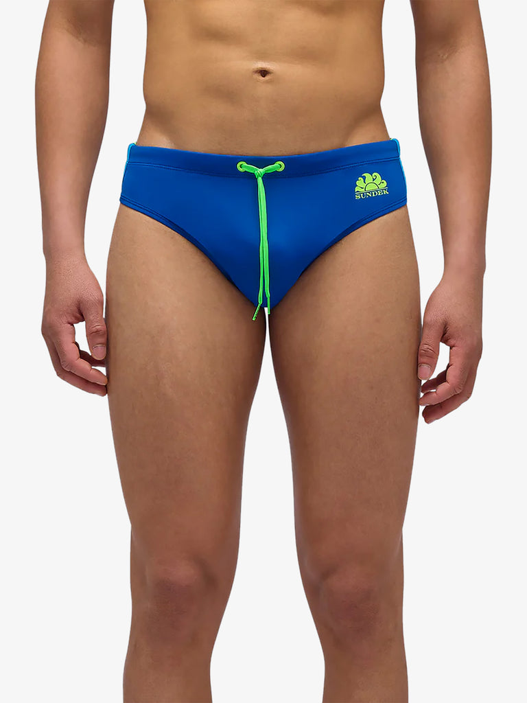 SUNDEK costumi da bagno diwalter uomo blu poliammide