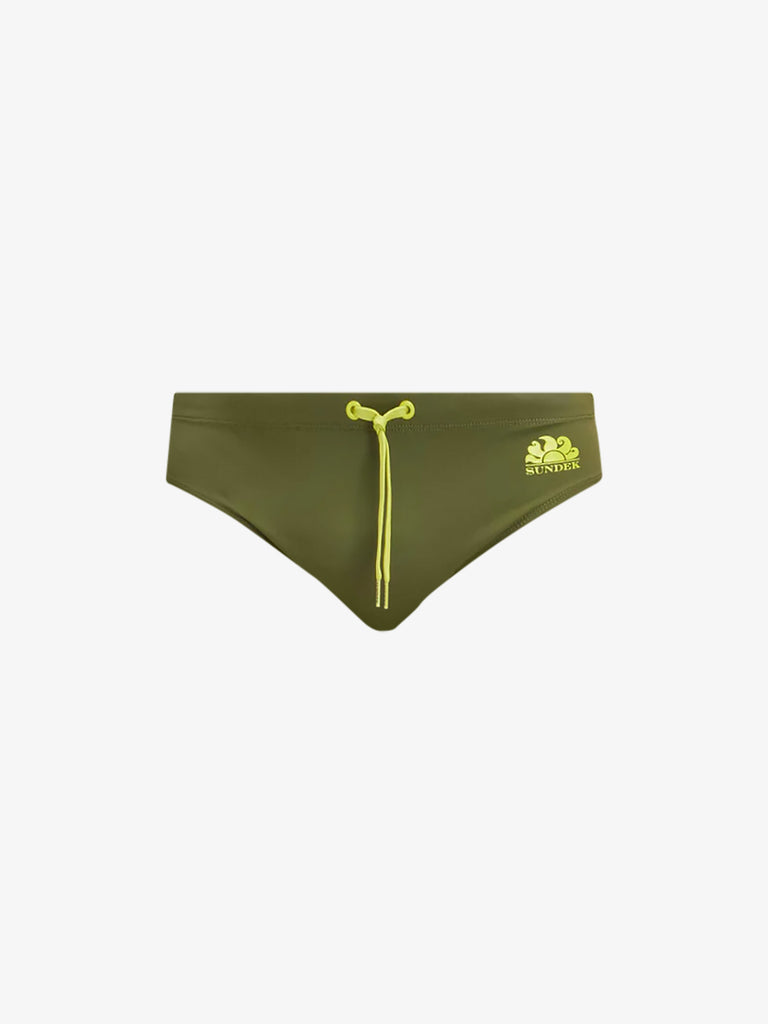 SUNDEK costumi da bagno diwalter uomo verde poliammide