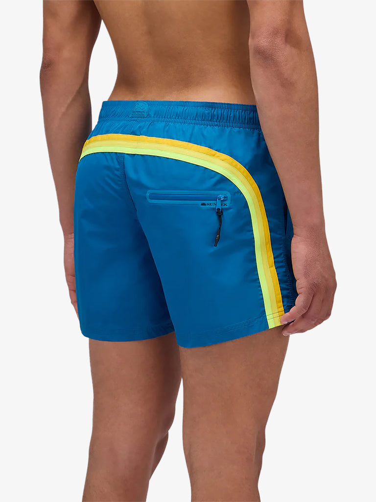 SUNDEK costumi da bagno boardshort uomo azzurro poliammide