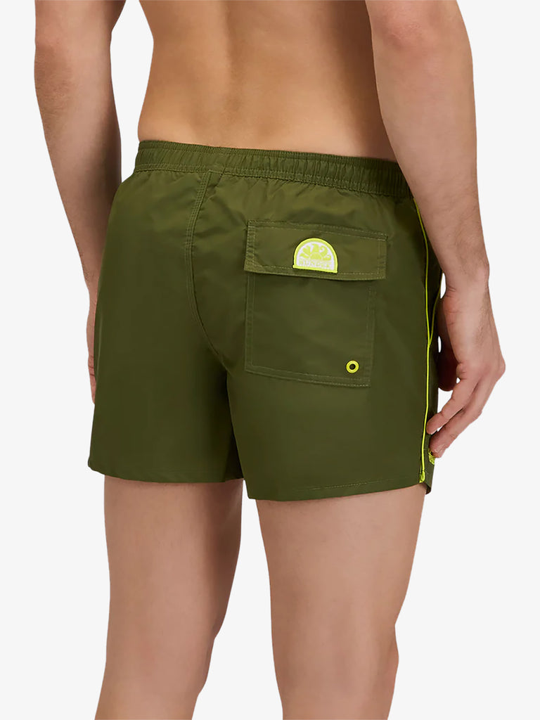 SUNDEK costumi da bagno coltrane boardshort uomo verde