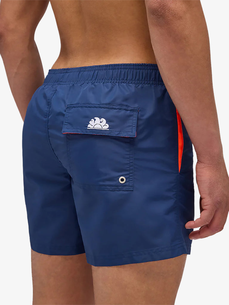SUNDEK costumi da bagno boardshort uomo blu poliammide