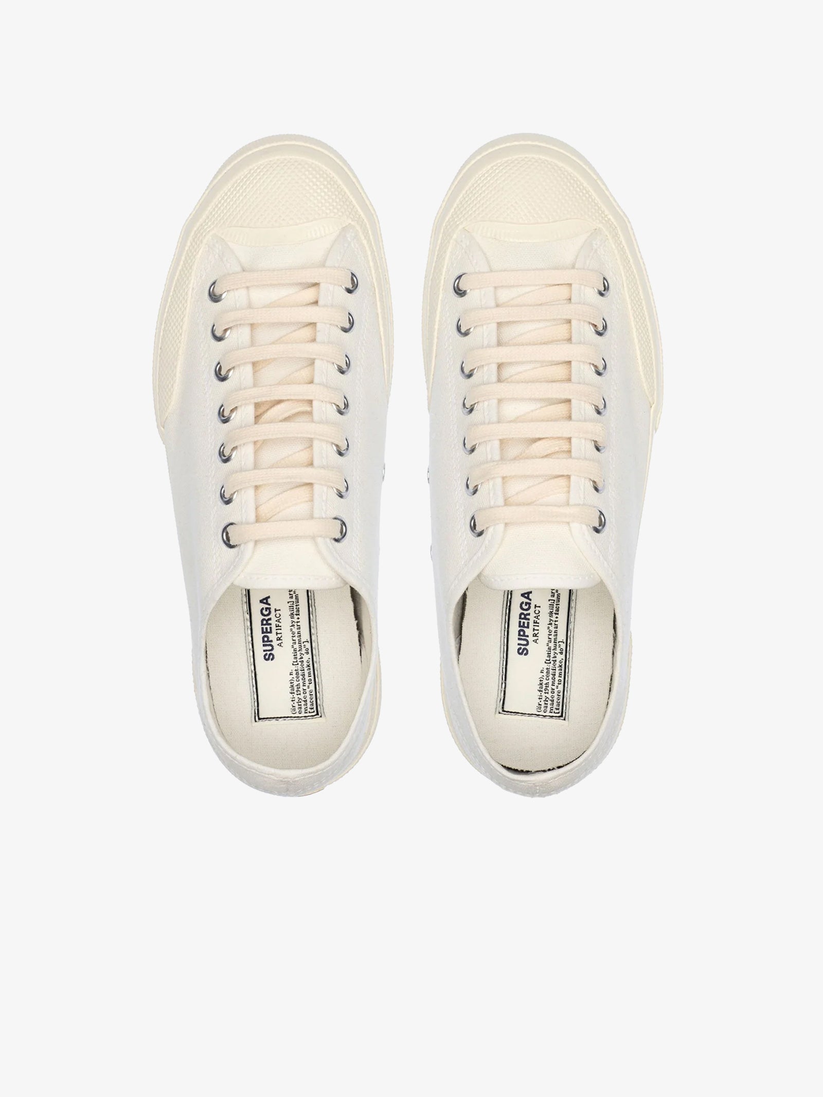SUPERGA sneakers man 2432 works low cut cotton white