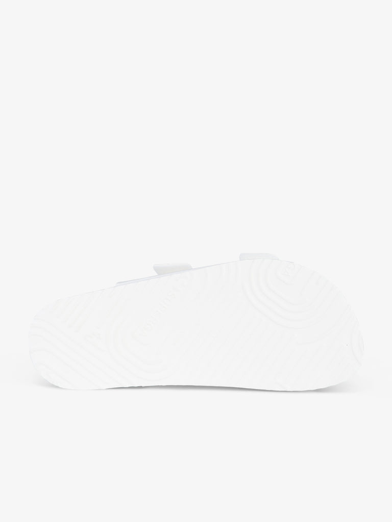 SUPERGA ciabatte punta a mandorla donna bianco