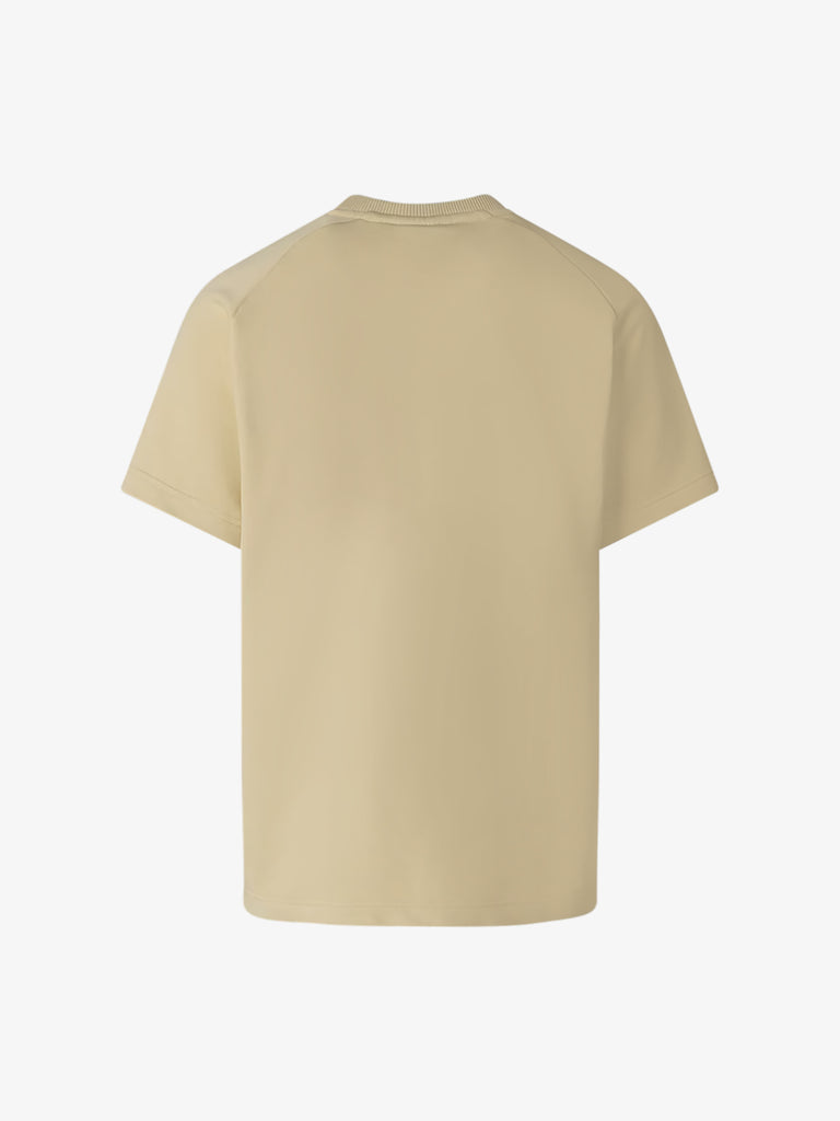 THE NORTH FACE t-shirt terry relaxed uomo beige cotone