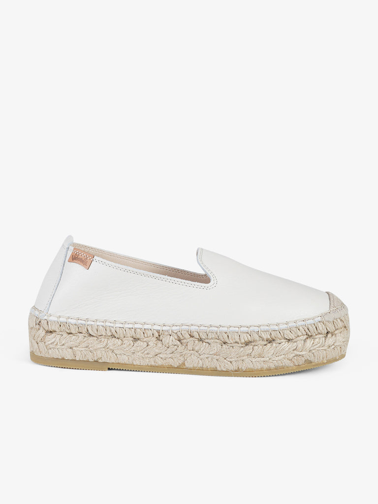 VIDORRETA Espadrillas 74000 Donna Pelle Panna