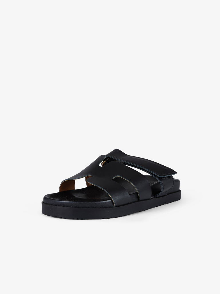 VINCENT VEGA ciabatte donna fb-paris pelle nero