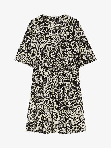 WEEKEND MAXMARA abito corto in jersey fantasia donna multicolor cotone