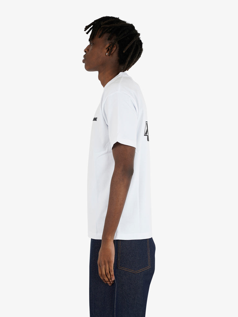 XLARGE t-shirt collo tondo old muomo bianco cotone