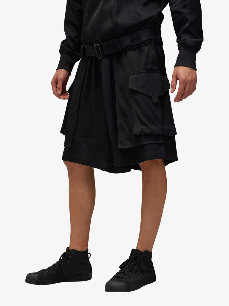 Y-3 Shorts M RYTWILL SHORT JD1482 Uomo Nero