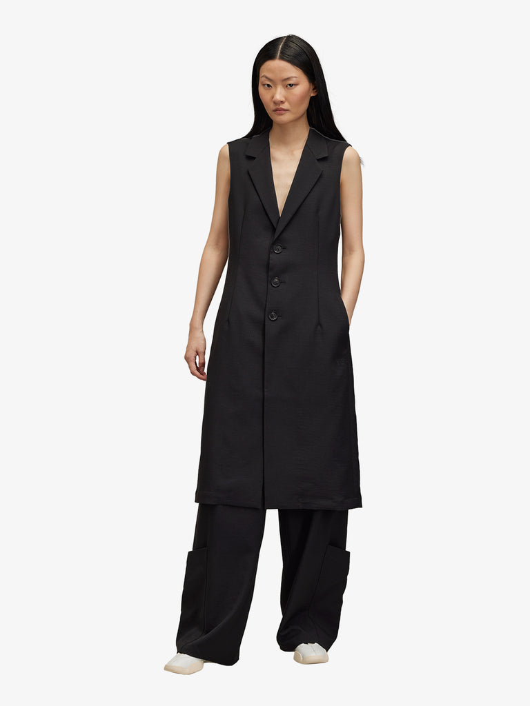 Y-3 Abiti midi W SP UNI VEST JD1758 Donna Nero