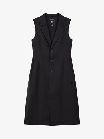 Y-3 Abiti midi W SP UNI VEST JD1758 Donna Nero