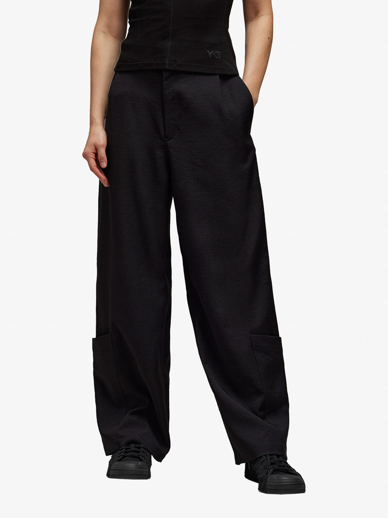 Y-3 Pantaloni W SP UNI WL PNT JD1759 Donna Nero