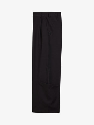 Y-3 Pantaloni W SP UNI WL PNT JD1759 Donna Nero