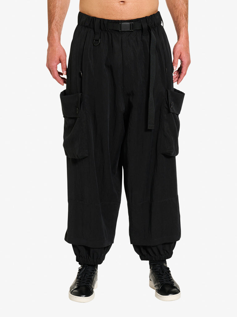 Y-3 Pantaloni M WTWILL CRG PN JD3523 Uomo Nero