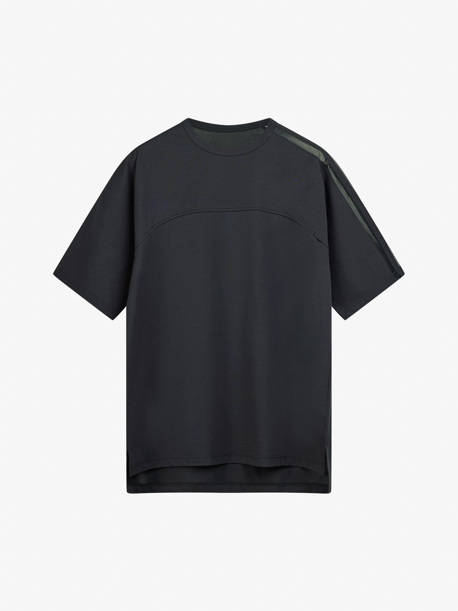 Tシャツ・カットソー Y-3 Men T-shirt Black JL8312 BLACK Y-3 M MESH 3 SS TEE T-shirt JL8312 Men's Black