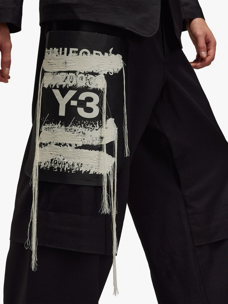 Y-3 Pantaloni M SP PUN PANTS JN3704 Uomo Nero