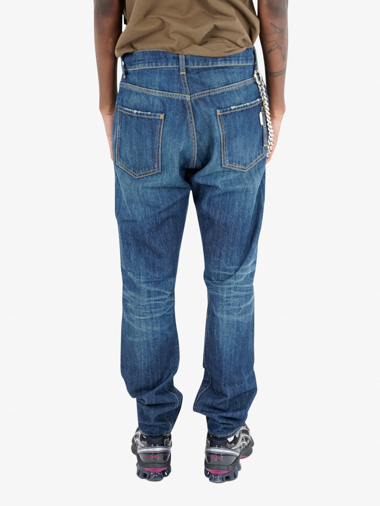 YES LONDON jeans cinque tasche uomo denim cotone