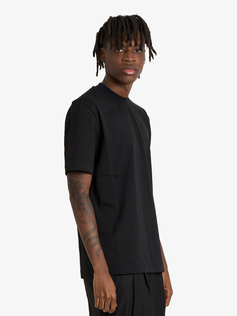 YES LONDON t-shirt regolare uomo nero cotone