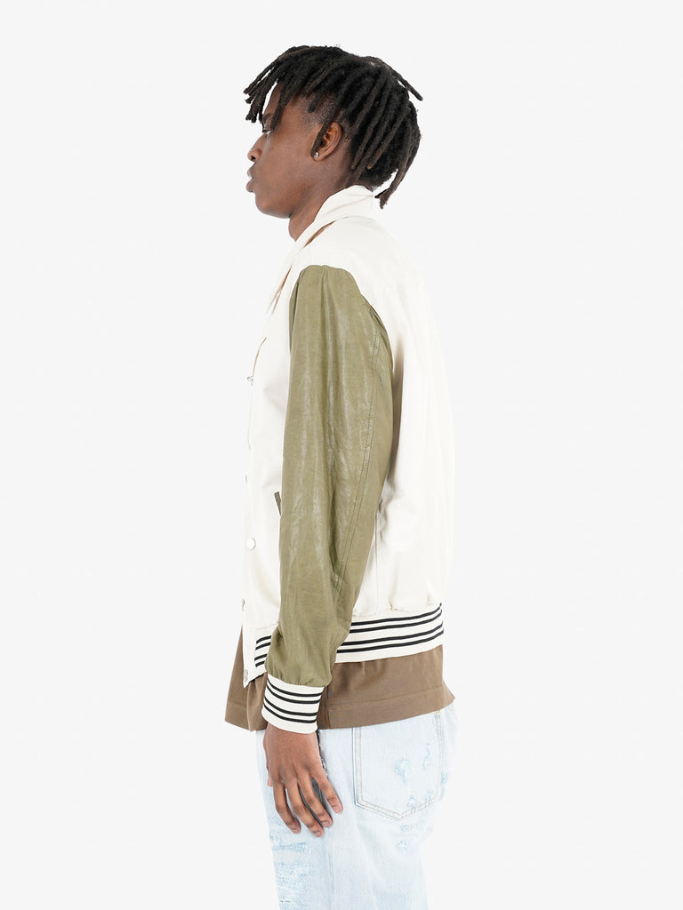 YES LONDON giubbotti elastico in vita uomo panna poliestere