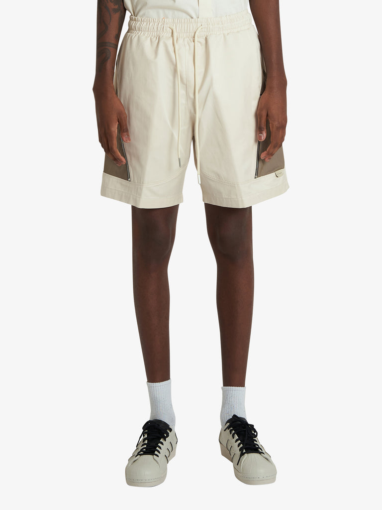 YES LONDON bermuda con elastico uomo panna cotone