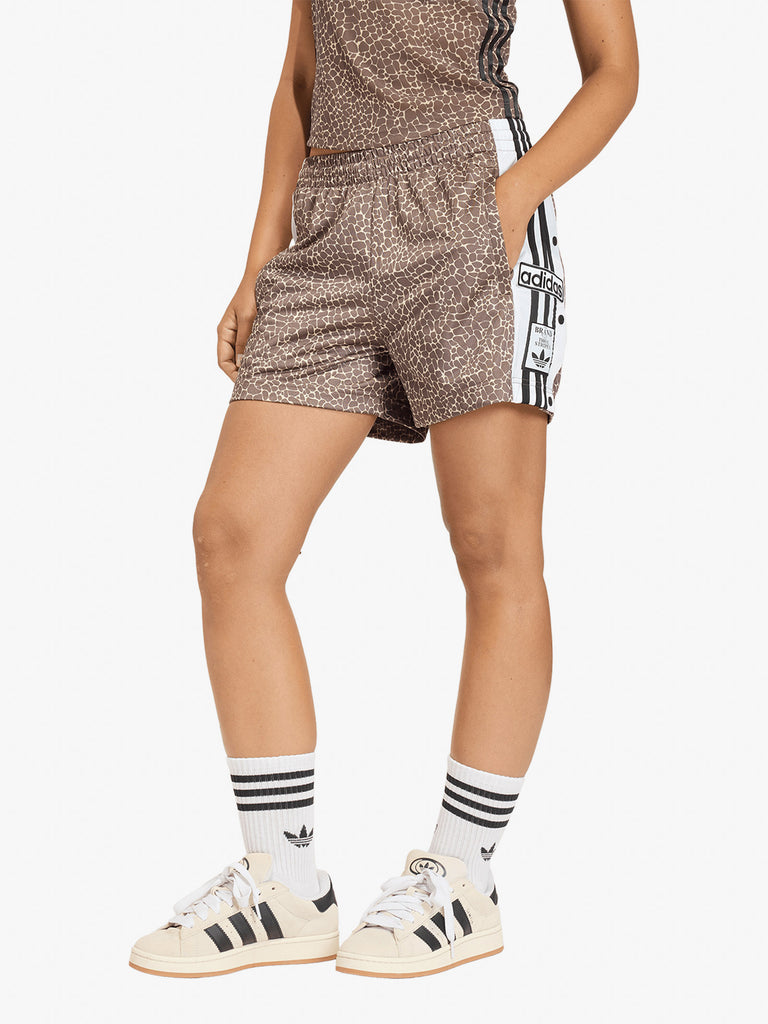 ADIDAS brown women's adi-break aop shorts