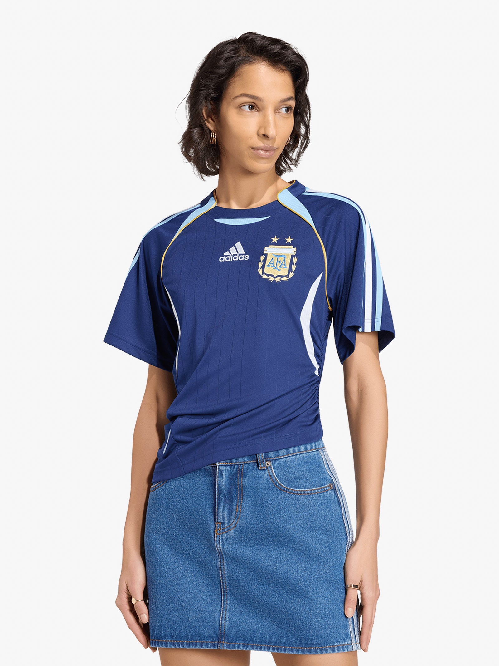 ADIDAS top argentina reconstructed bringback jersey women's