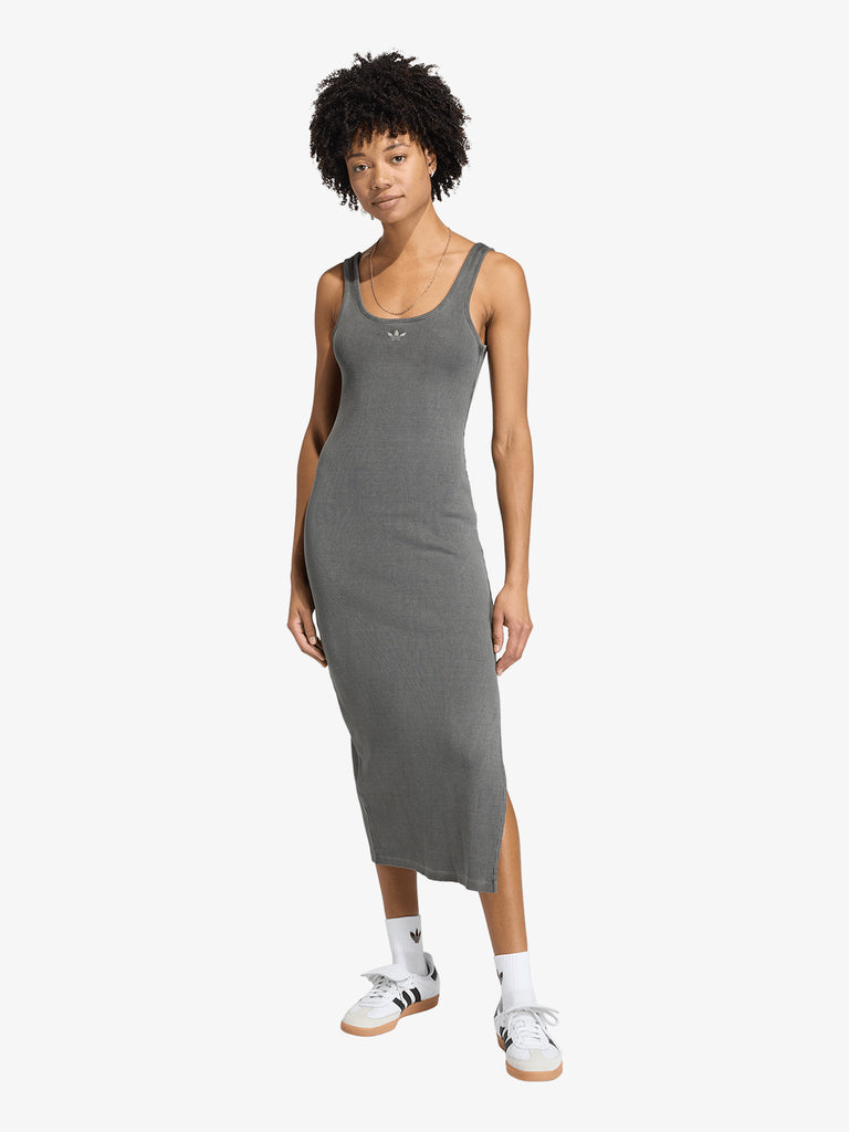 adidas dress midi ADIDAS Midi Dresses V-NECK SS DRESS JD5879 Women's Blue