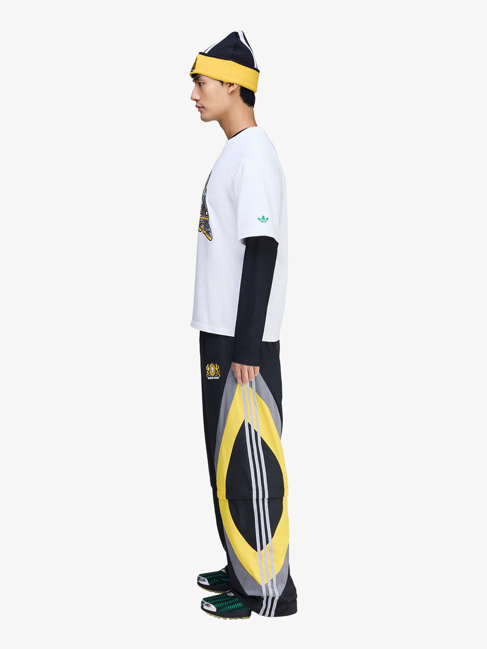 ADIDAS X BRAIN DEAD joggers x brain dead soccer man black
