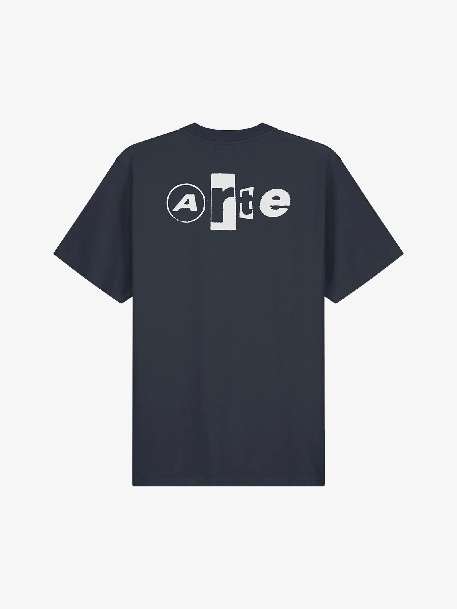 ARTE ANTWERP back collage t-shirt blue man