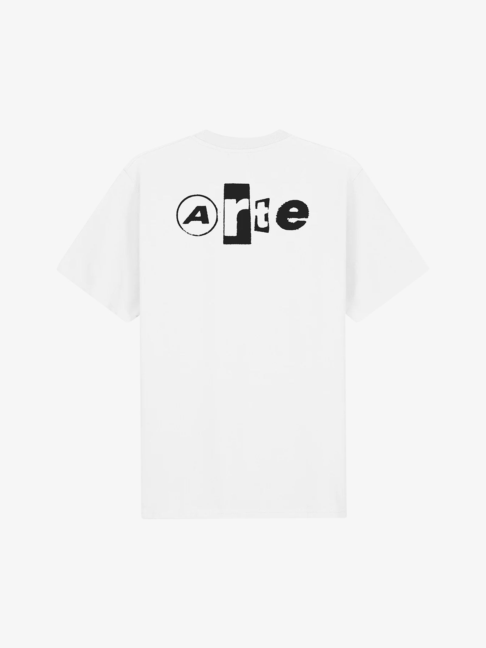 ARTE ANTWERP t-shirt back collage man white