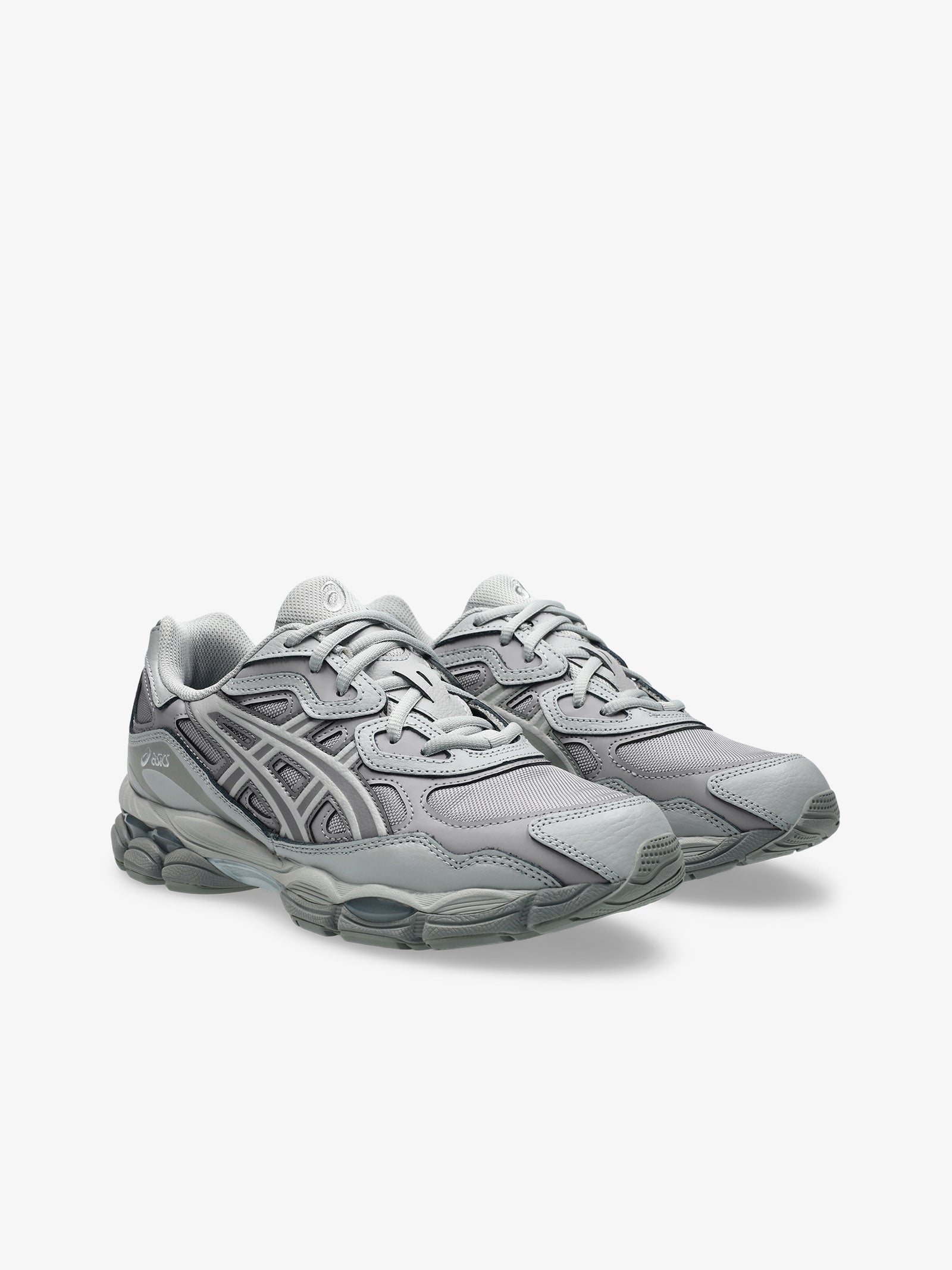 ASICS gel-nyc man sneakers 1203a280-021 gray leather