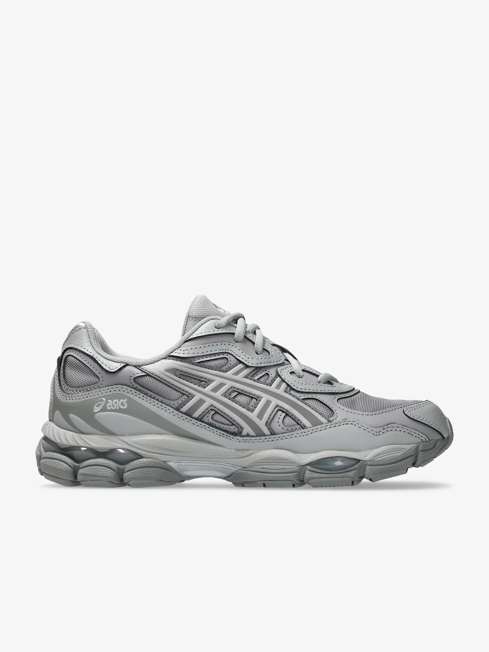 ASICS gel-nyc man sneakers 1203a280-021 gray leather