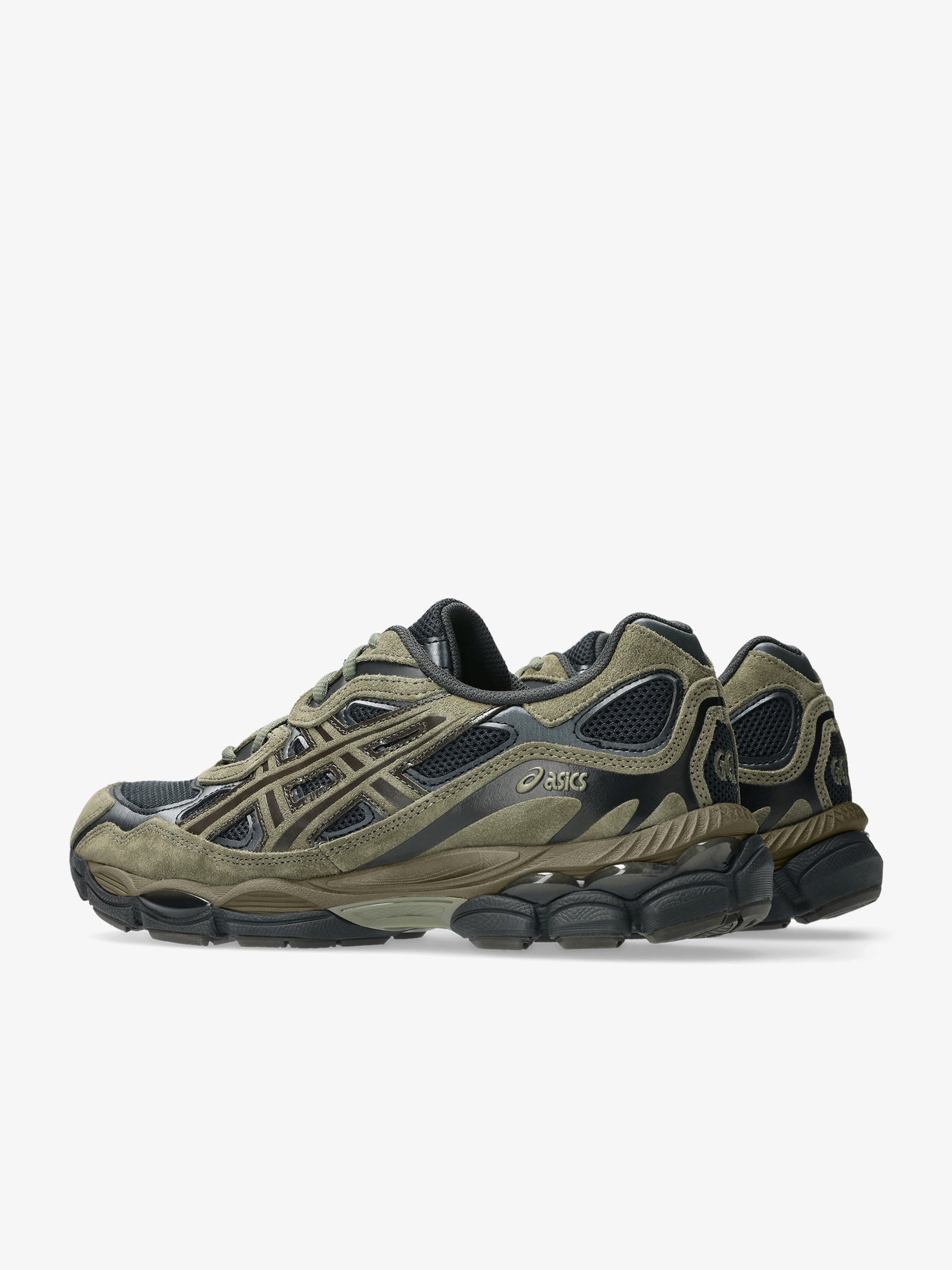 ASICS gel-nyc man sneakers 1203a383-303 green leather