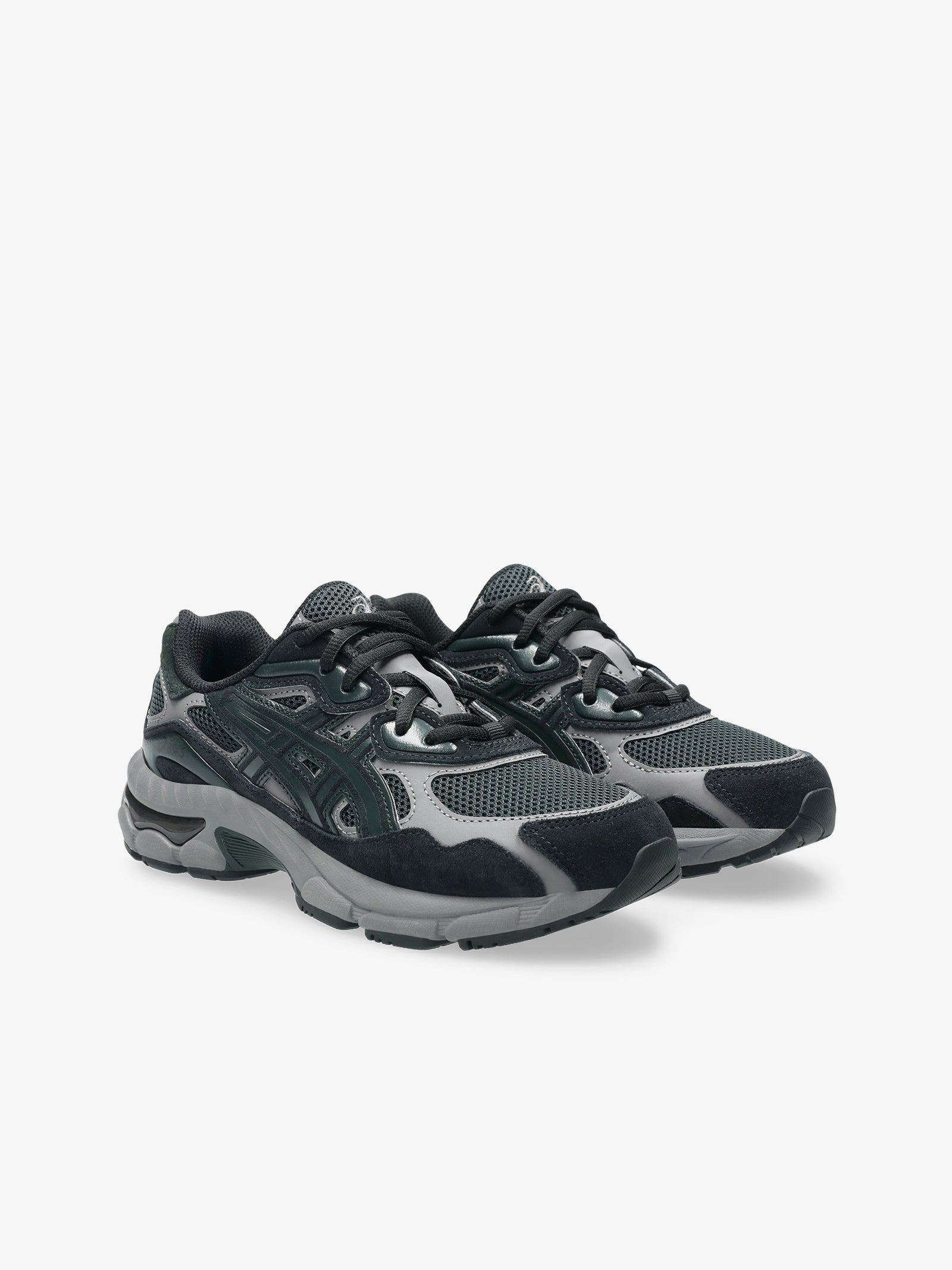ASICS women's gel-nyc gs sneakers 1204a175-021 gray leather