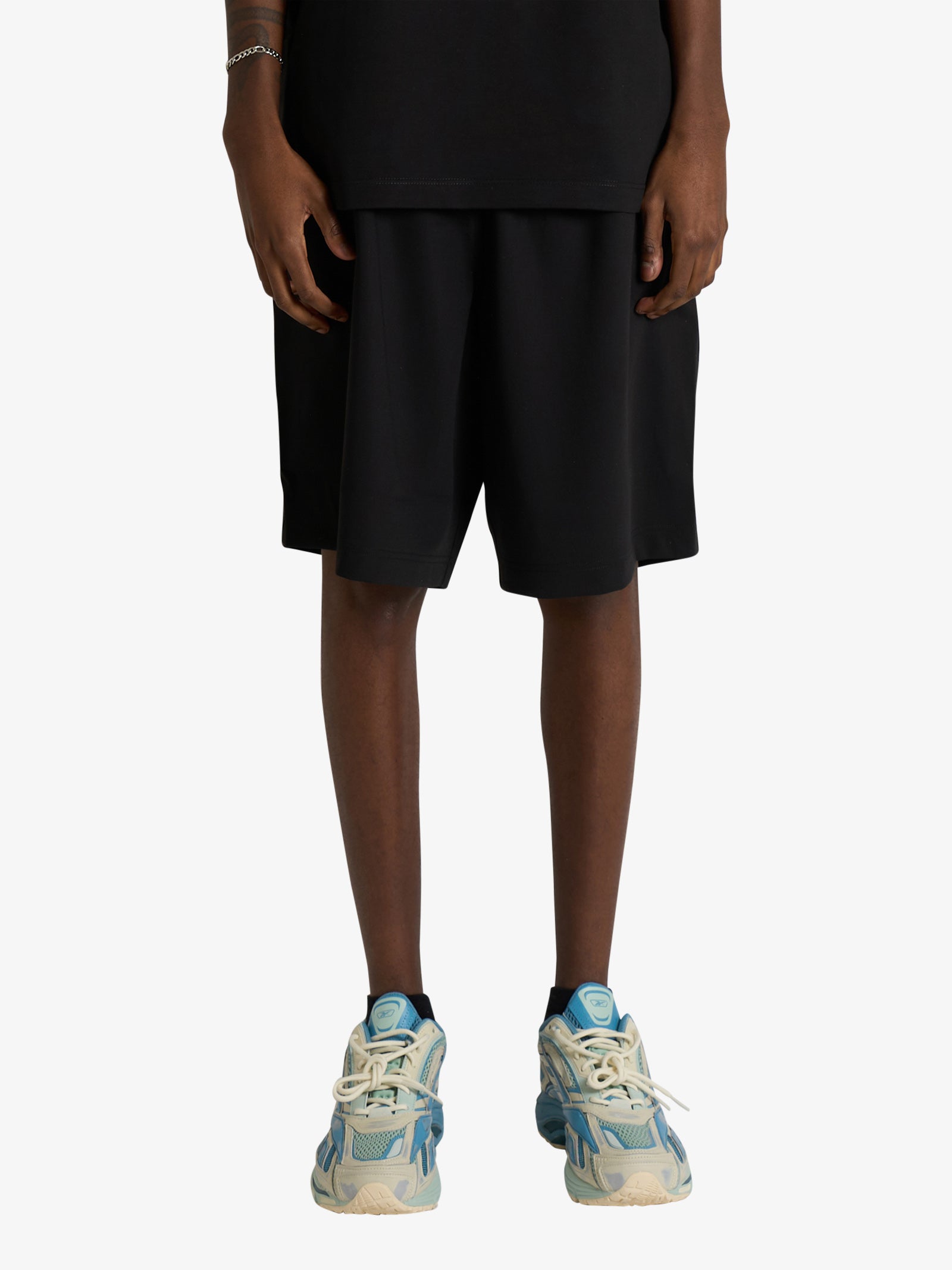 Bonsai Black men's wide cut shorts -Size M
