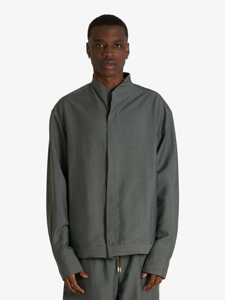 costumein イタリア製 100% Virgin Wool 半袖シャツ COSTUMEIN | Order online at Faraone.