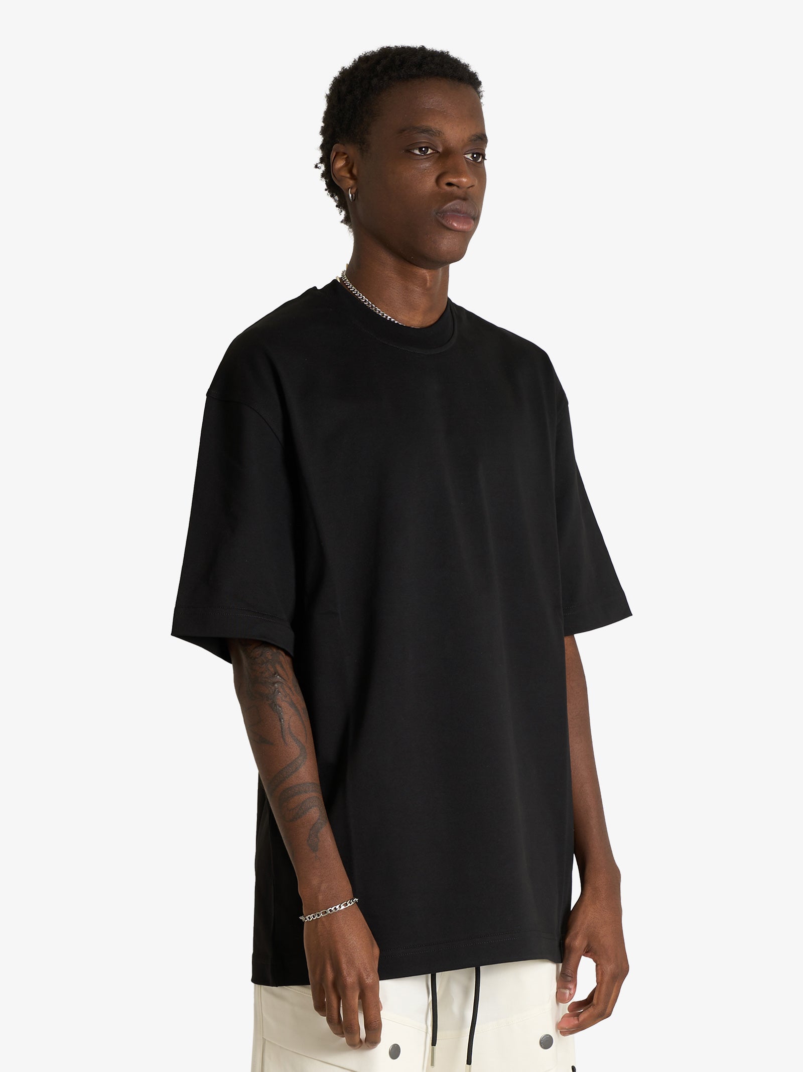 OAMC PEACEMAKER t-shirt regular tee flower print man black