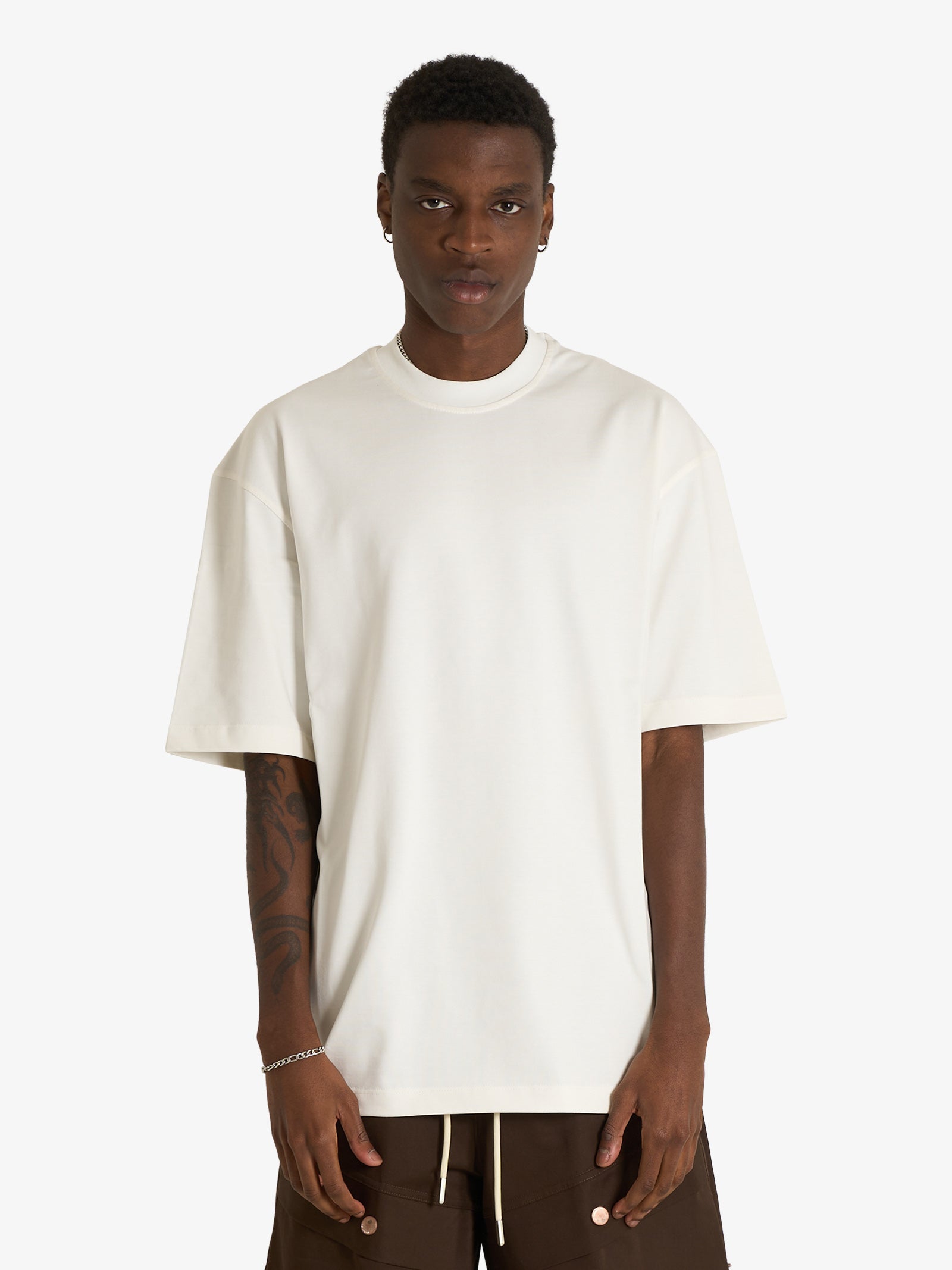 OAMC PEACEMAKER oversize tee keys print t-shirt white man