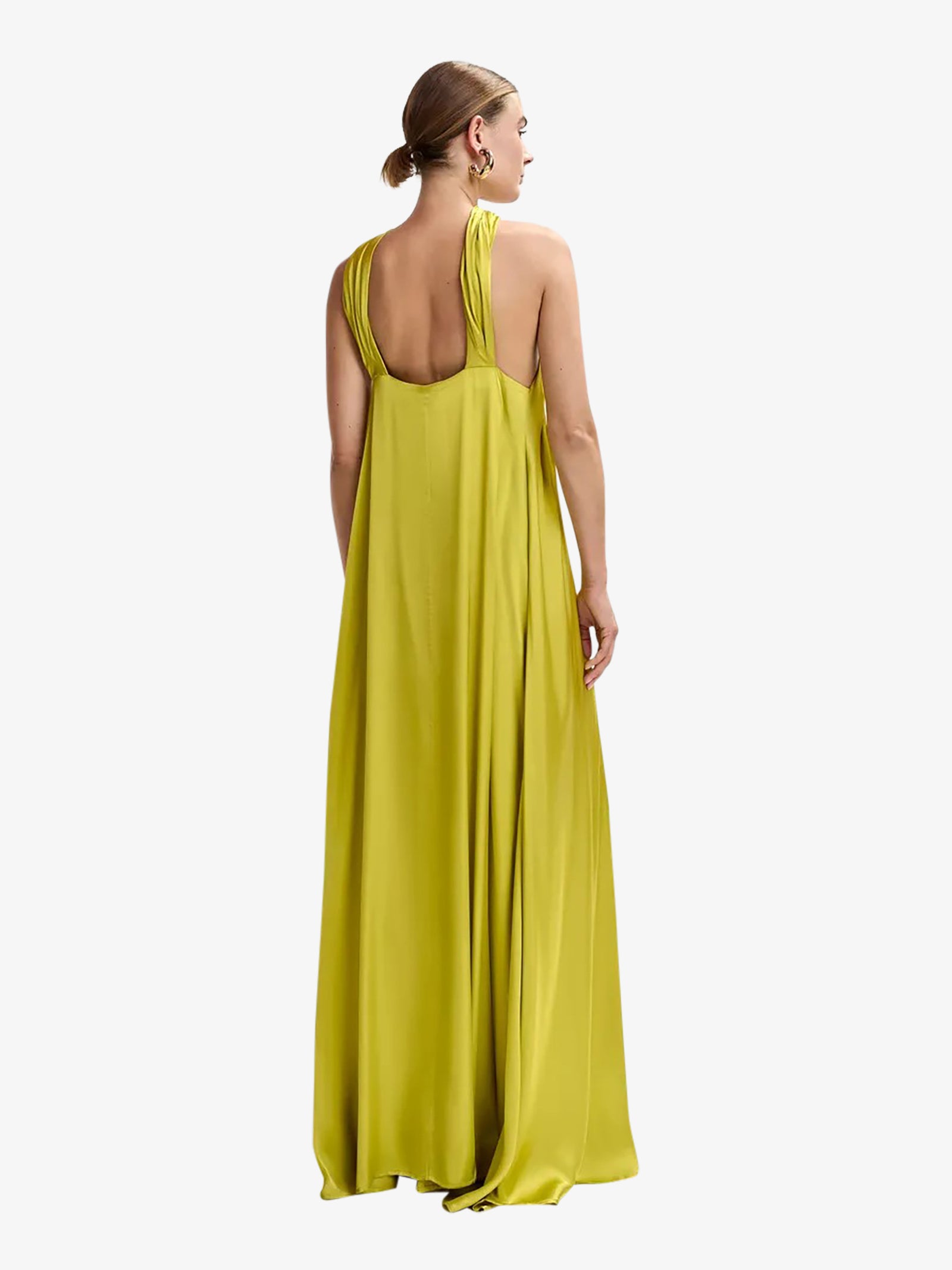 essentiel antwerp gold dress ESSENTIEL ANTWERP Dress "Iquarius" gold