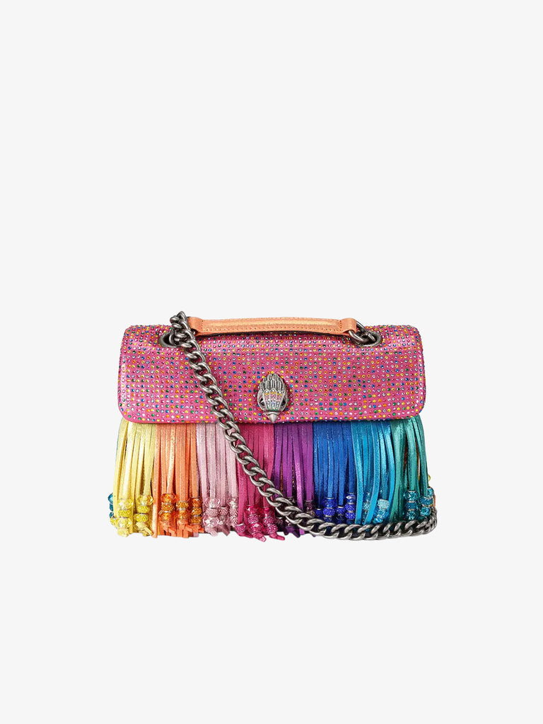 Borsa A Tracolla Donna In Pelle PU Con Motivo Rainbow Eagle &ndash; Stile Kensington