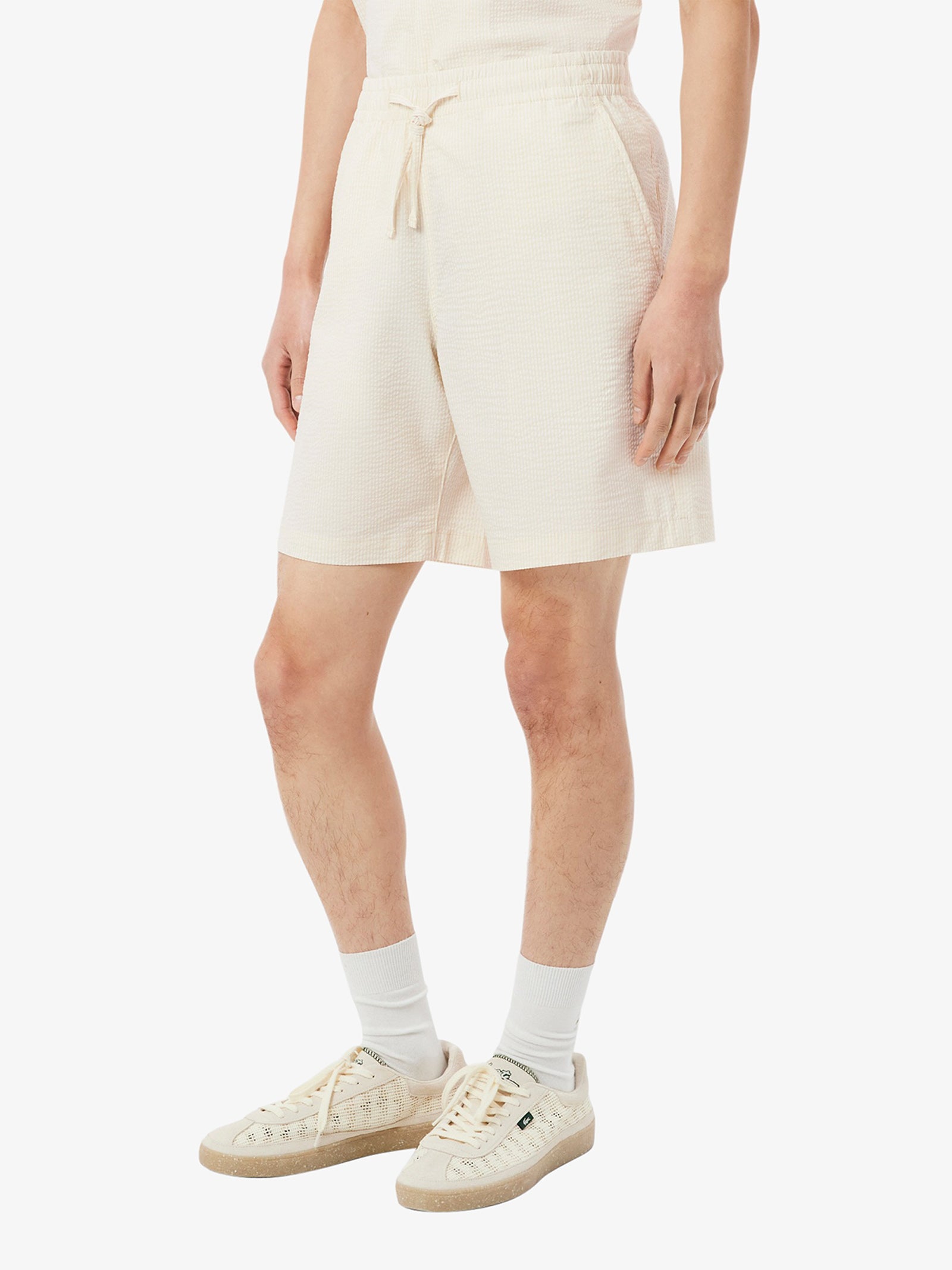 lacoste dress shorts Lacoste Men's Slim Fit Stretch Cotton Shorts